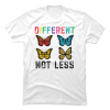 different not less shirt